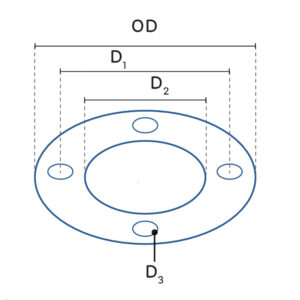 Diagrama Aire Acondicionado Bridas con alma de acero