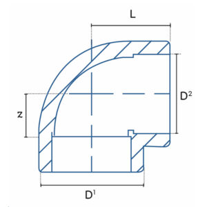Diagrama Aire Acondicionado Codo a 90°