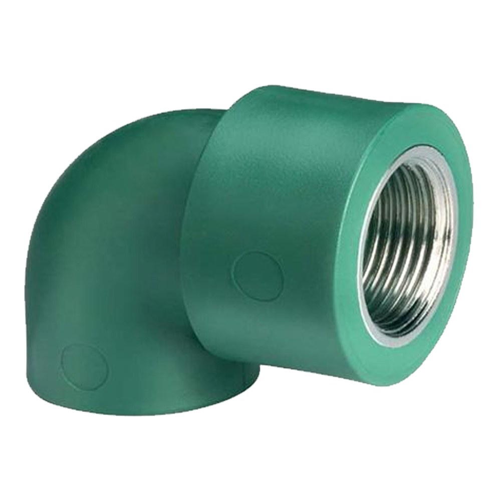 Codo 90º con rosca hembra Tuboplus Hidráulico (PP-R)
