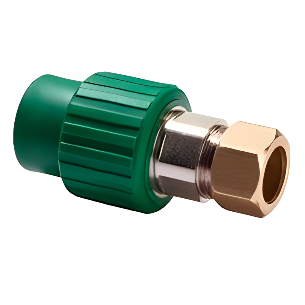 Conector a cobre Tuboplus Hidráulico (PP-R)