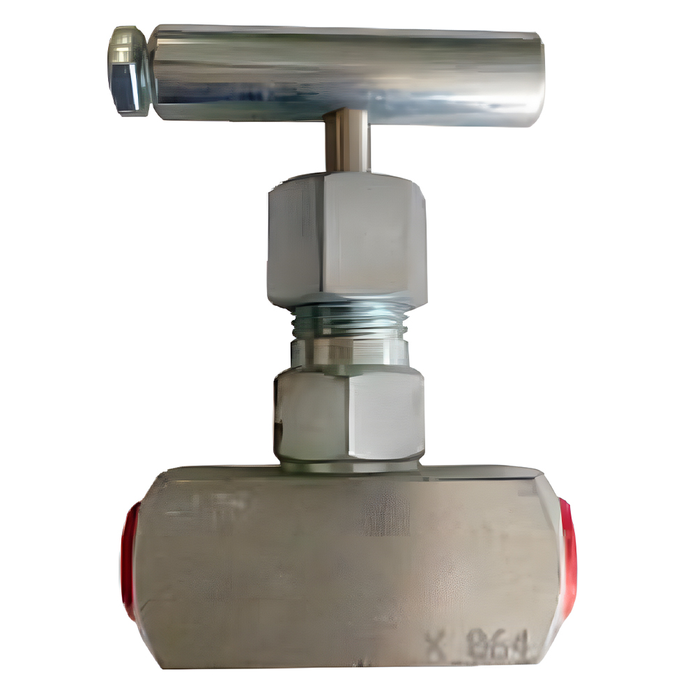 Válvula tipo aguja para alta presión (6000 psi), acero al carbón Tuboplus Aire Acondicionado