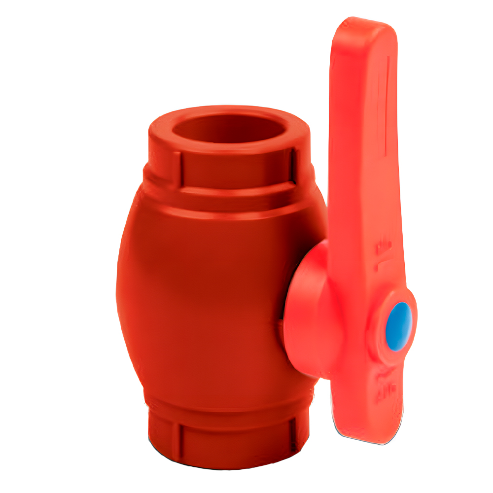 Válvula Esfera pp Tuboplus Contraincendios (PPR-CT RP+FV)