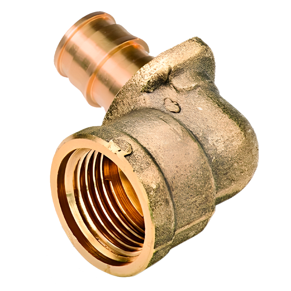 Codo terminal latón NPT Tuboplus Ultraflex (PEX-a)