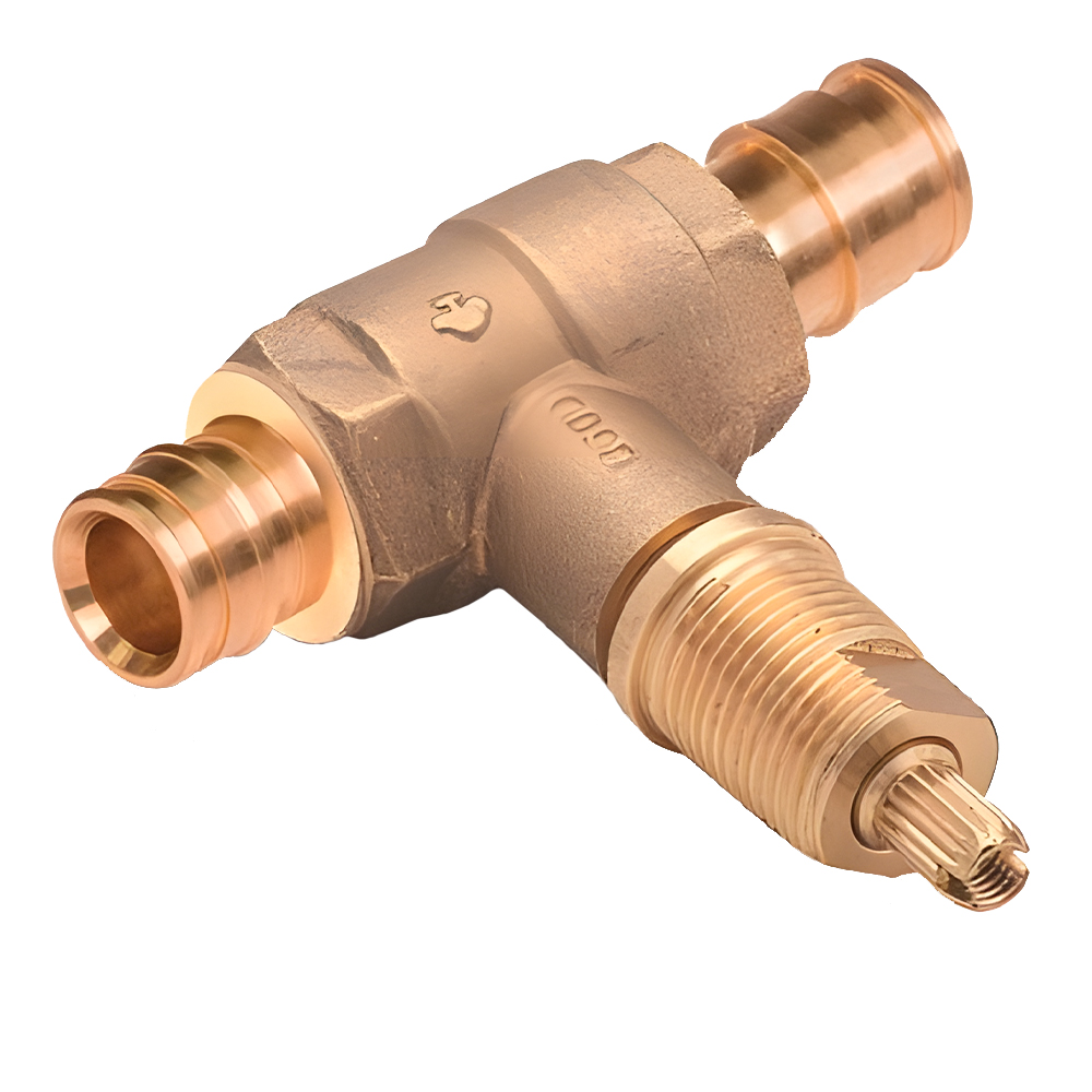 Cuerpo llave de bola recta latón Tuboplus Ultraflex (PEX-a)